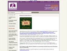 Tablet Screenshot of catholicfavors.com